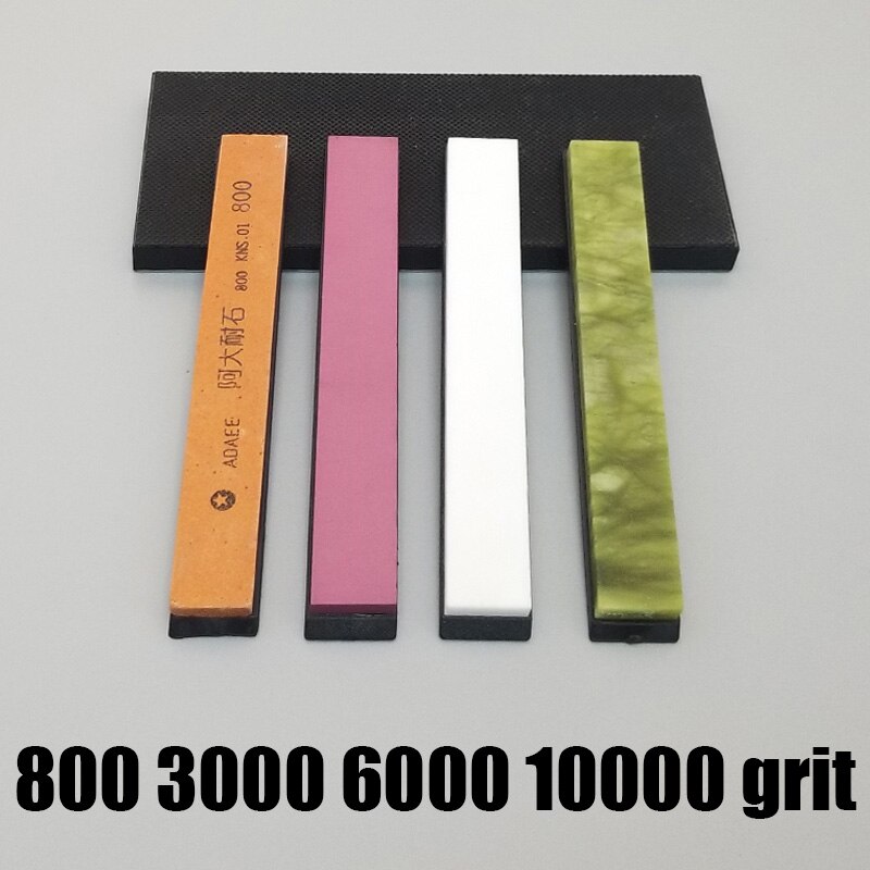 180 400 800 grain fixe angle meule meuleuse pierre à aiguiser polonais hone humide couteau système outil cuisine Abrader moudre pierre aiguiseur: 800 3000 6000 10000