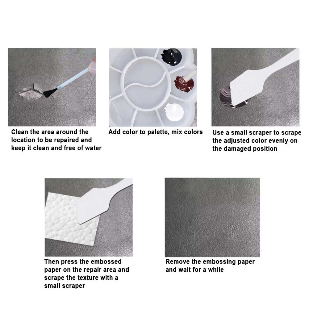 Furniture Care Holes Scratch Carpets Leather Repai... - Grandado - Fixing Scratch Texture On Carpet