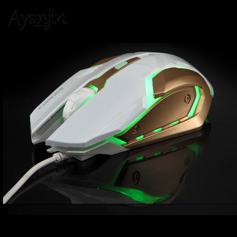 Metal Mechanical Feel Wired Gaming Mouse Keyboard Sets Phone Holder Keyboard Game RGB Backlight Support PC Laptop MAC Key board