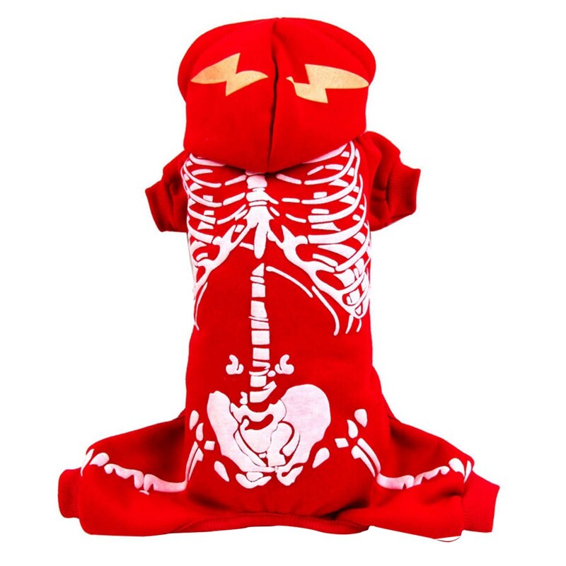 Halloween Pet Dog Clothes Costume Horror Skeleton Clothes For Dogs Chihuahua Clothing Pet Products Clothes
