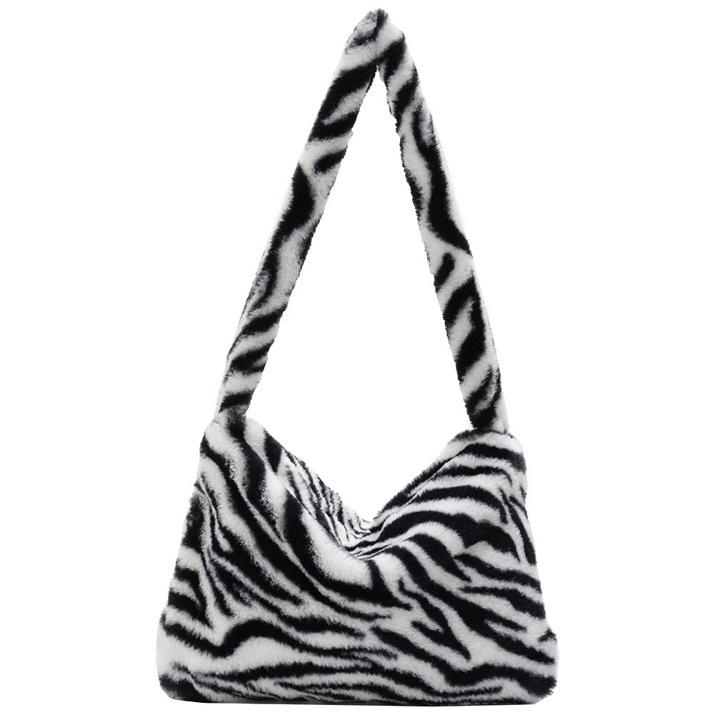 Bolsa de ombro macio bolsa mensageiro moda casual macio crossbody sacos de pelúcia macio underarm ombro feminino totes sacos de embreagem: Vermelho