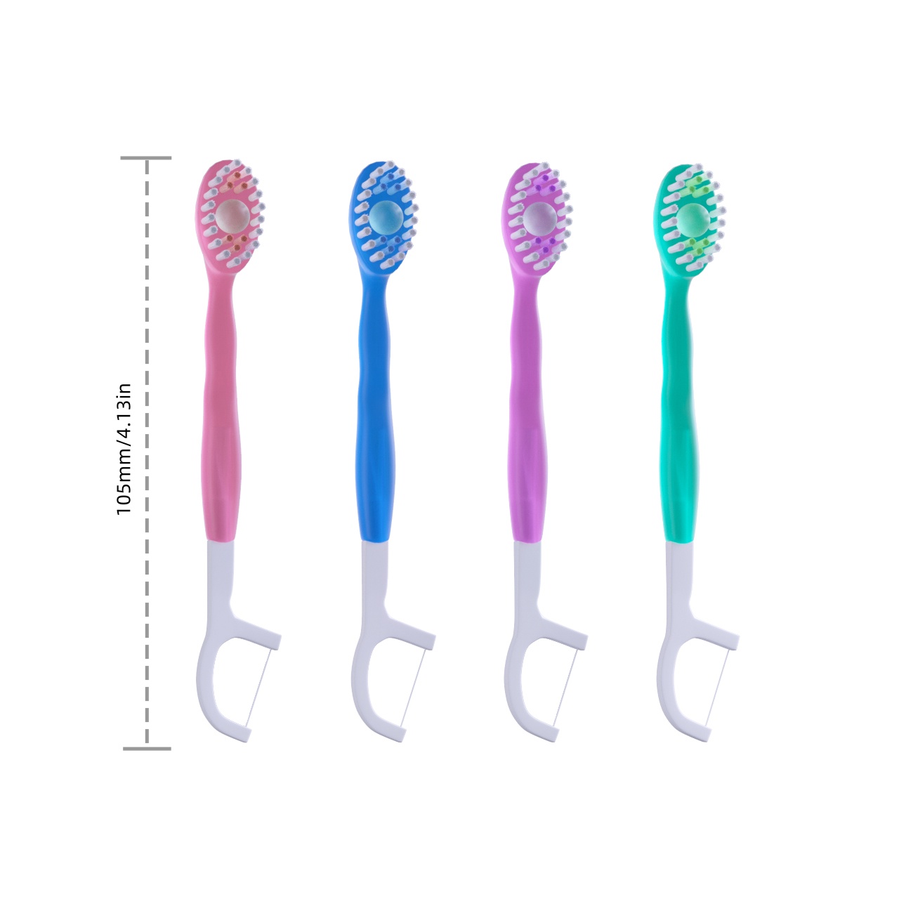 Brosse à dents Portable 5 en 1, fil dentaire 8/16 pièces pour nettoyage buccal ng, brosse à dents jetable pour adultes en voyages d'affaires