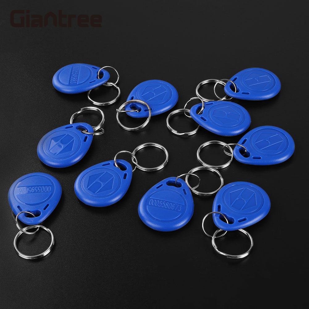 12V One Door RFID Card Password Entry Access Controller Keypad +10 Key Fobs