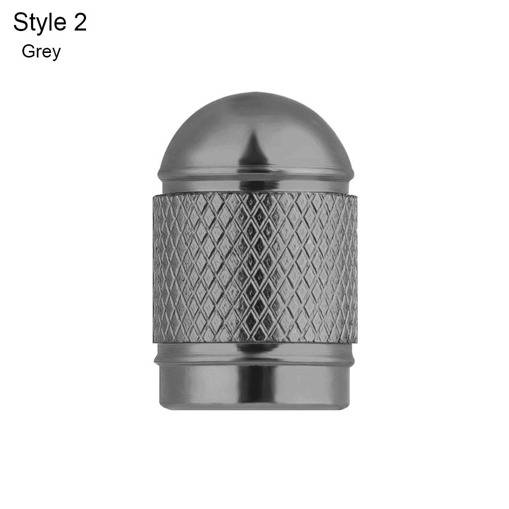 Stofdicht Aluminium Outdoor Fiets Accessoires Fiets Ventieldopjes Fietsen Tire Schrader Ventieldopjes Ventiel Covers: Grey-Style 2