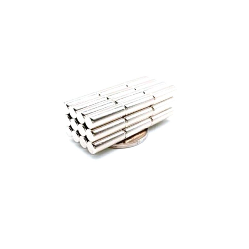 10-50 Stuks 3X20 Kleine Diameter Magneet 3Mm X 20 Mm Bulk Kleine Ronde Magneten 3X20Mm Neodymium Disc Magneten 3*20 Mm Sterke Magnetische