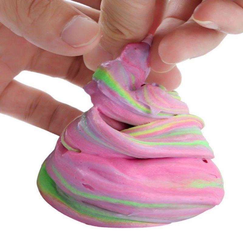 plastice clay 60ml Fluffy Foam Slime Putty Stress Relief Magic MultiColor Slime Sludge Cotton Mud Toy slime toys antistress toys