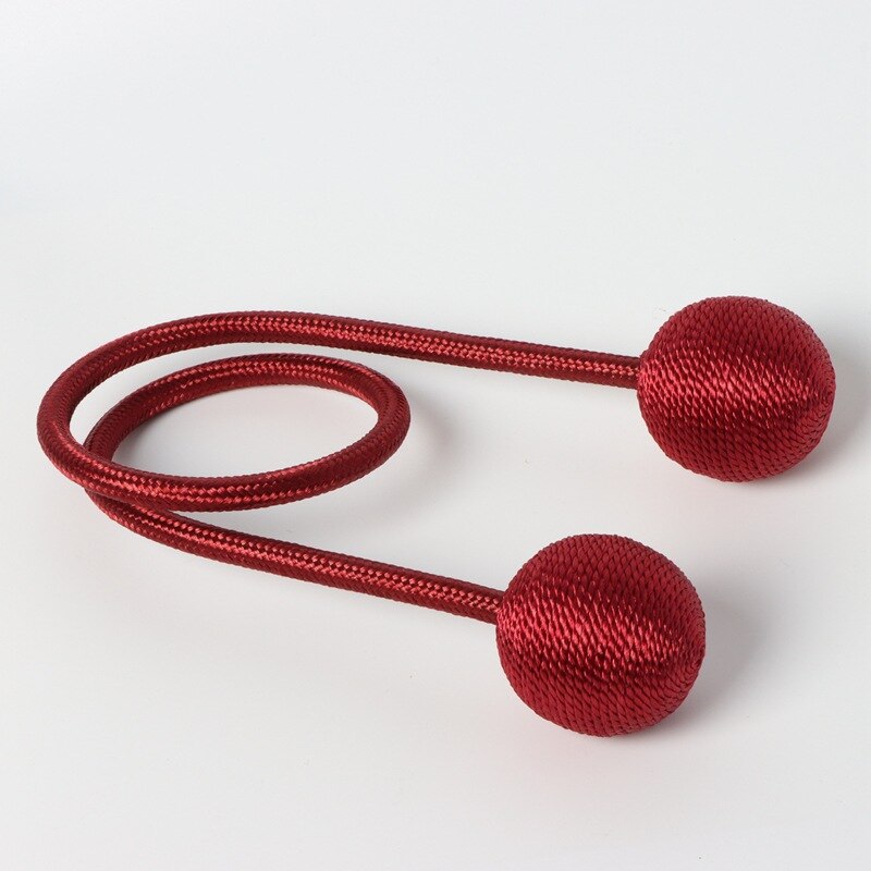 Verkoop 1Pc Gordijn Houder Tiebacks Plastic Raam Gordijn Drape Terugloopsper Volant Clips Gesp Gordijnen Clips Kamer Accessoires: red