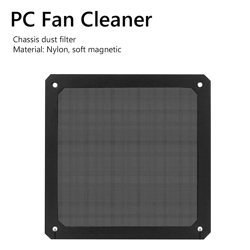 Filtro de malla antipolvo para PC, Marco magnético de 8CM, 12CM, 14CM, accesorios para PC, ventilador de refrigeración con imán, funda de malla para ordenador a prueba de polvo