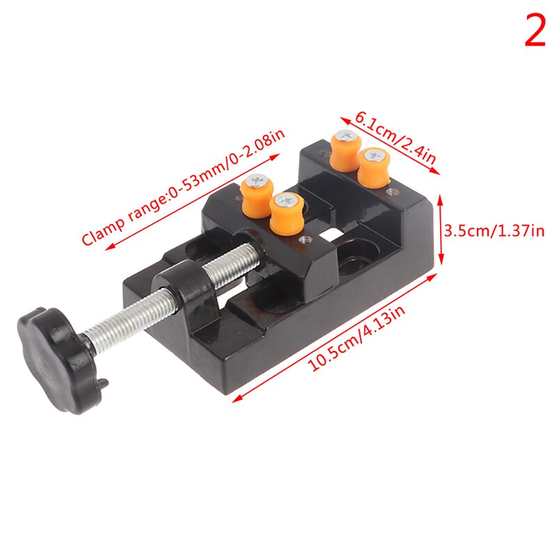Mini étau sculpture banc pince perceuse presse étau plat multi-fonction Table étau outil: N2