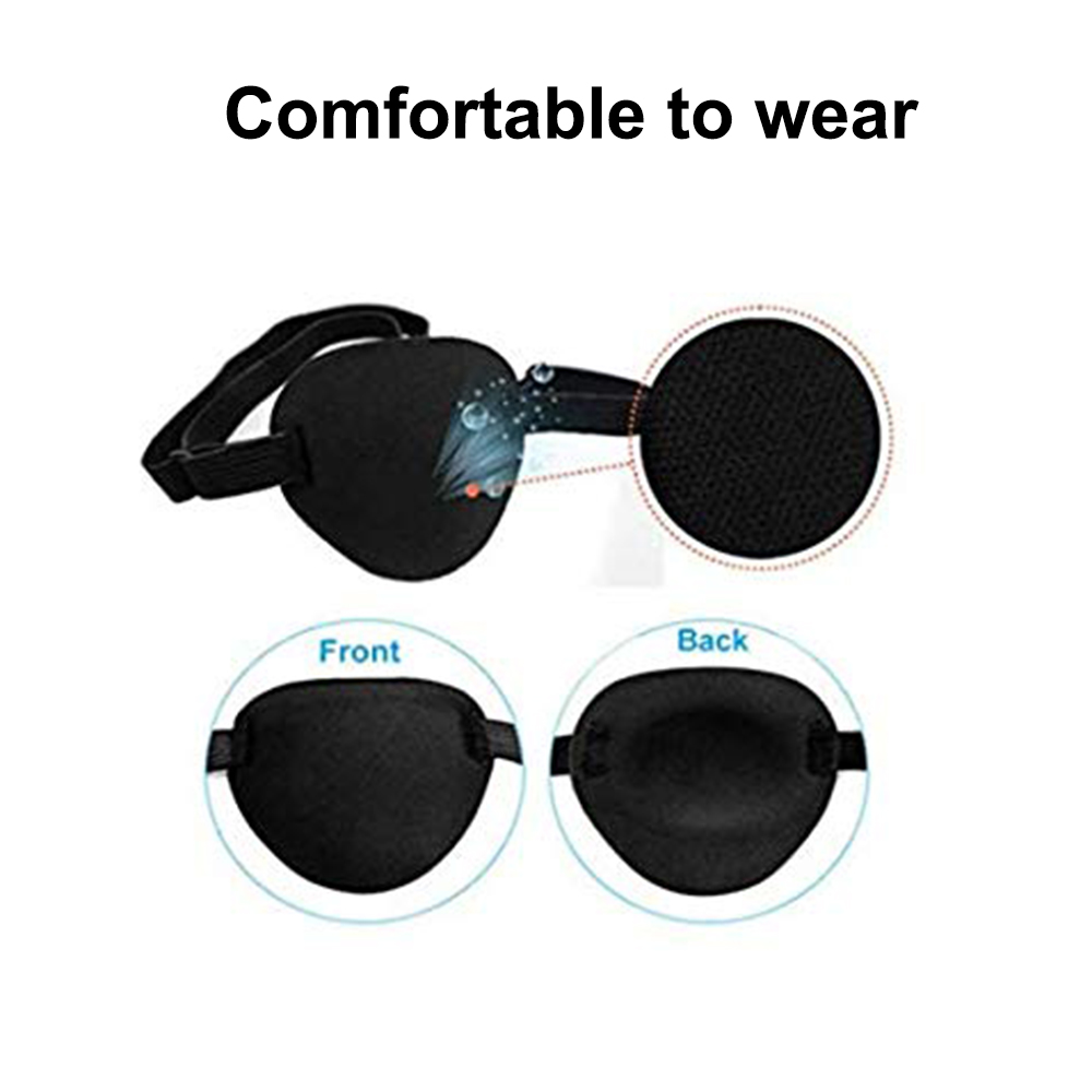 Eyes bandage Single Eye Mask Adjustable Soft &amp; Comfortable 3D Eye Patch Single Eye Cover for Adult &amp; Kids