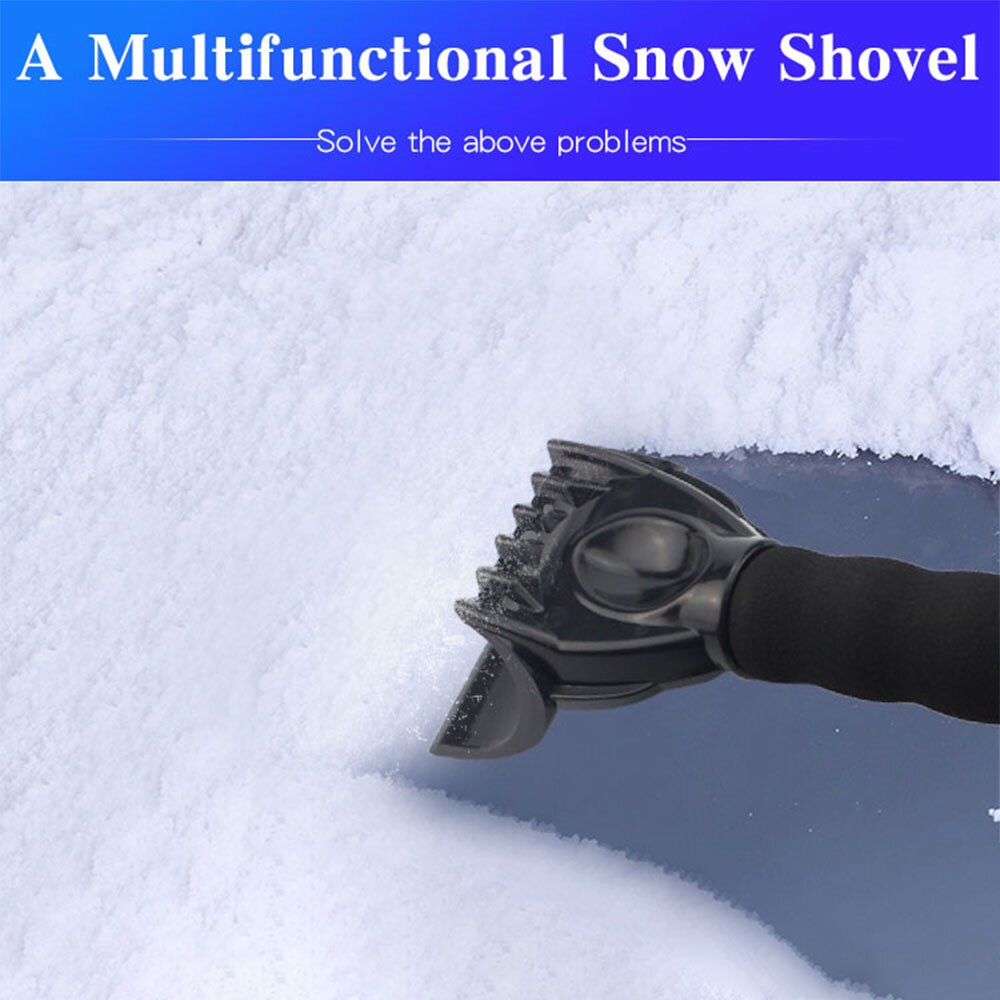 20.5CM Winter Portable Auto Vehicle Truck Car Window Windscreen Ice Scraper Windshield Cleaner Plastic Coated Anti-Slide Handle