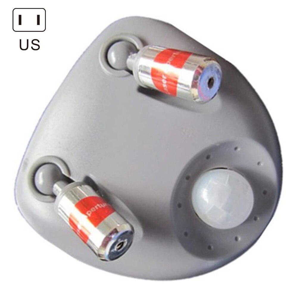 Spot Garage Parking Guidance Auto Parking Sensor Dual Head Assist Aid Guide Stop Light System M8617: us plug