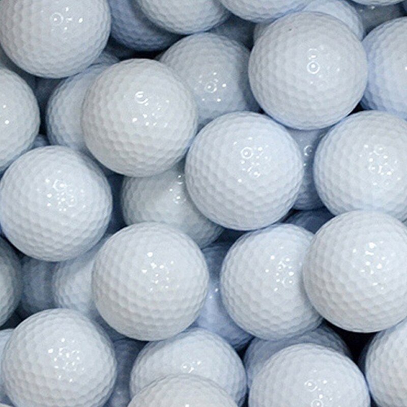 3 Pcs Wit Golfbal Drie Lagen Hoge Elastische Lange Afstand Golf Game Ball Indoor Praktijk Veiligheid elastische Bal