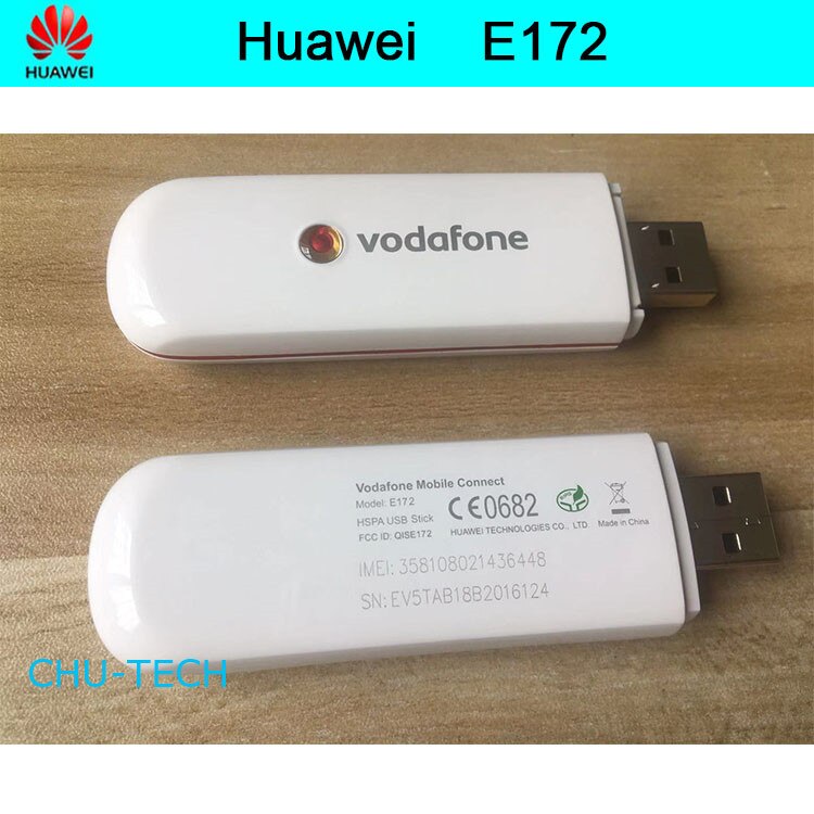 Gebruikt Unlocked Huawei USB Stick E172 7. 2mbps USB hsupa Draadloze Modem, Draadloze Netwerkkaart
