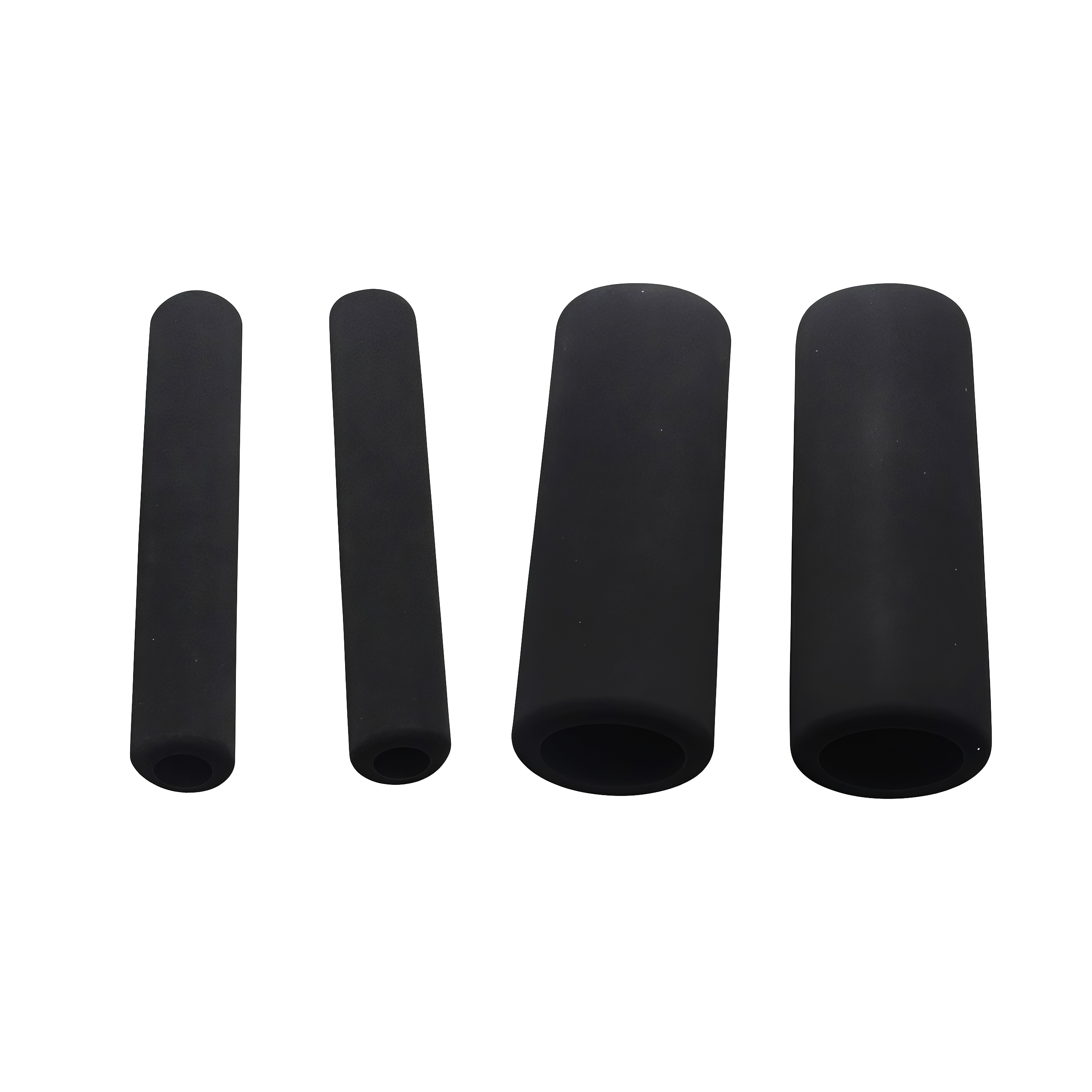 Motorcycle Anti Vibration Handle Cover Bar Foam Comfort Slip Over Grips Universal Heat Shrinkable Grip handlebar Cover Sleeve: Lavender