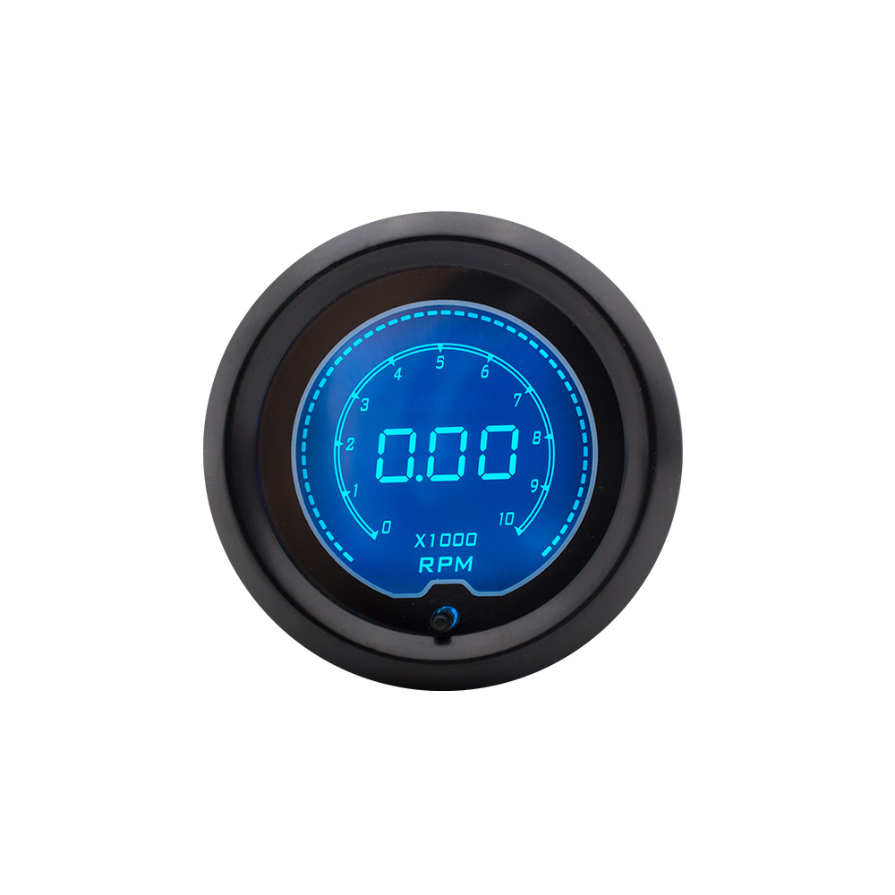52MM Digital Car Tachometer Adjustable 7 Colors Display Rpm Gauge LCD Rpm Meter Car Meter TT100115