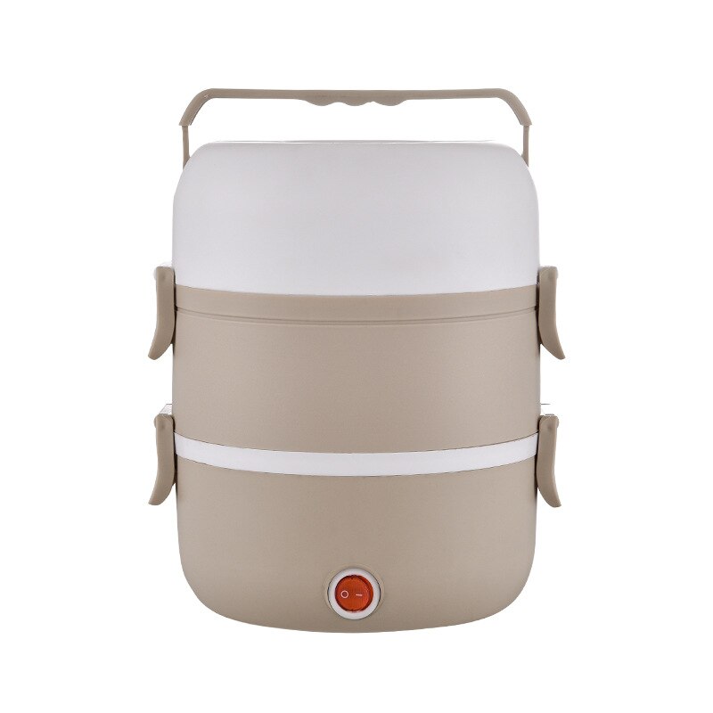 Multifunctional portable stainless steel rice cooker with rice artifact heat preservation and automatic heating lunch box