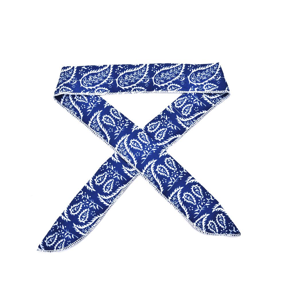 Zomer Fietsen Cooling Sjaal Herbruikbare Cool Sjaal Crystal Polymer Cooling Sjaal Voor Outdoor Recreatie Sport: Blue