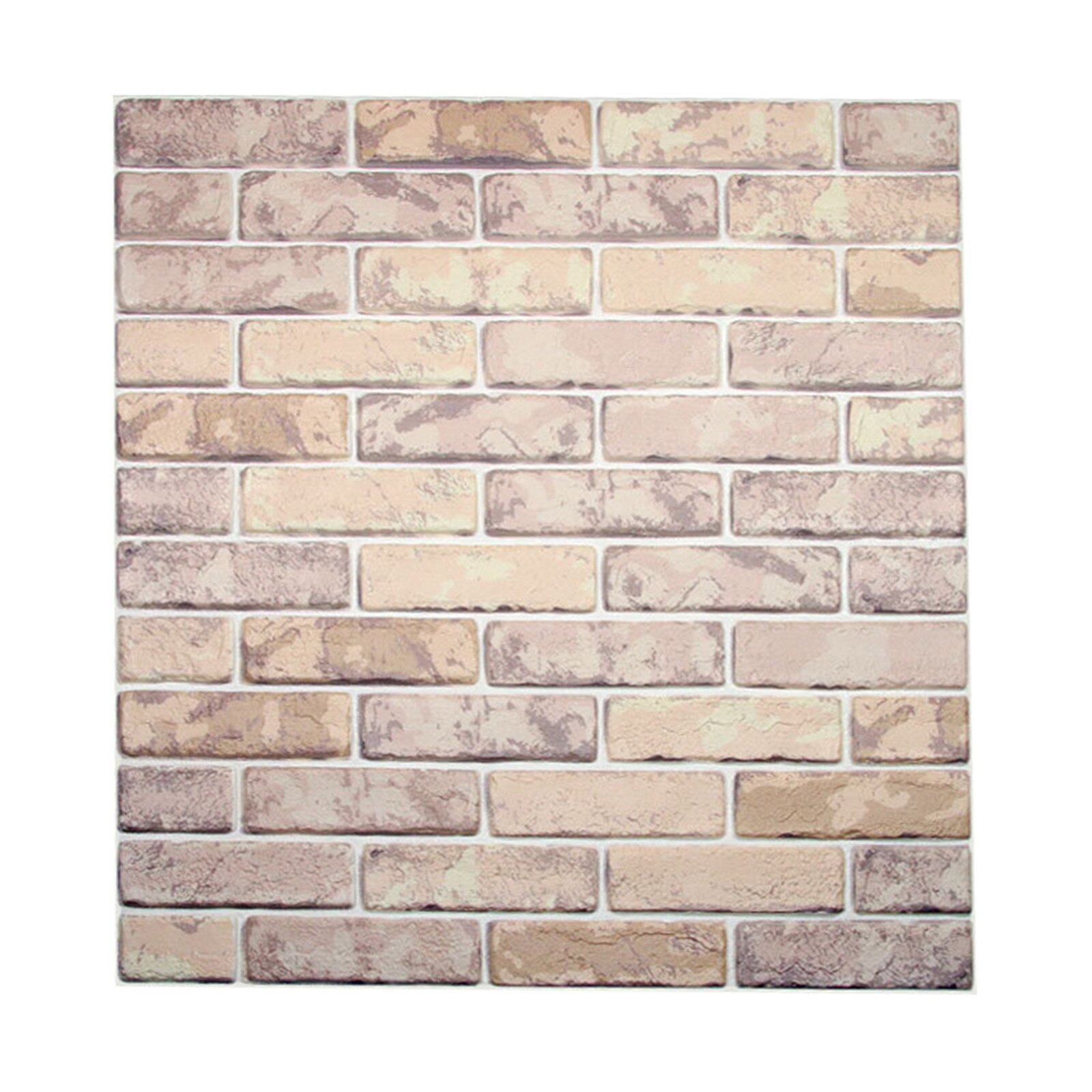 Pe Foam 3d Diy Wall Decor Embossed Brick Stone Color Tile Splicing Wall Stickers Wallpaper Decor Living Room Diy Background: B