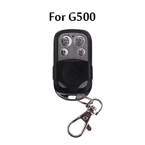 Wireless waterproof Metal Remote Control Controller Keyfobs Keychain 433MHz Just For Our G500/PG-103 Security GSM Alarm System: For G500