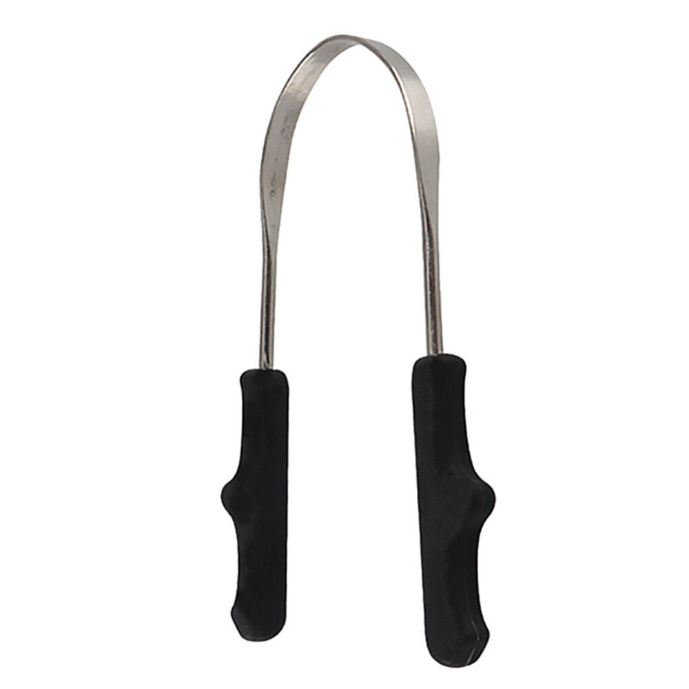 Tong Borstel Tong Cleaner Rvs Plastic Handvat Tong Schraper Mondhygiëne Dental Care Tool Frisse Adem