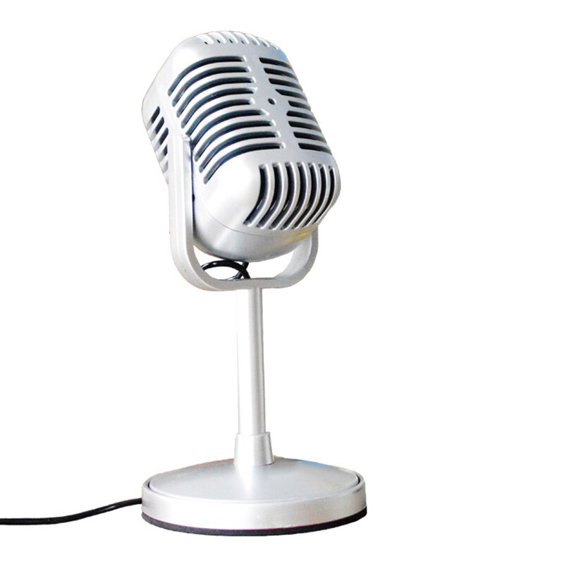 Classic Nostalgic Vocal Microphone Retro Style Microphone Universal Shelf Compatible With Live Performance Karaoke Studio