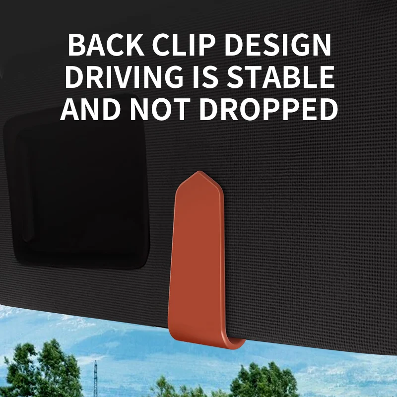 Soportes para gafas de sol, Clip para gafas de sol de coche, Clip para colgar gafas, soporte para visera UV resistente al agua, accesorios interiores