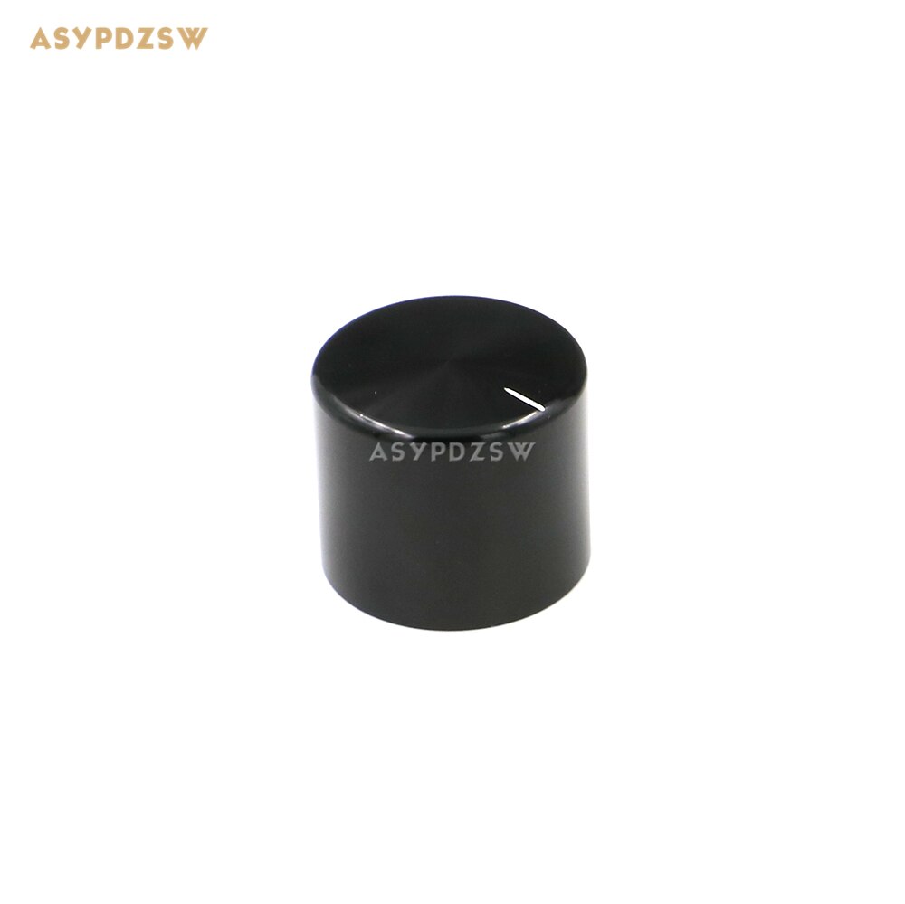 1 PCS 30*25 High gloss black full aluminum Preamplifier/DAC/Amplifier volume potentiometer knob