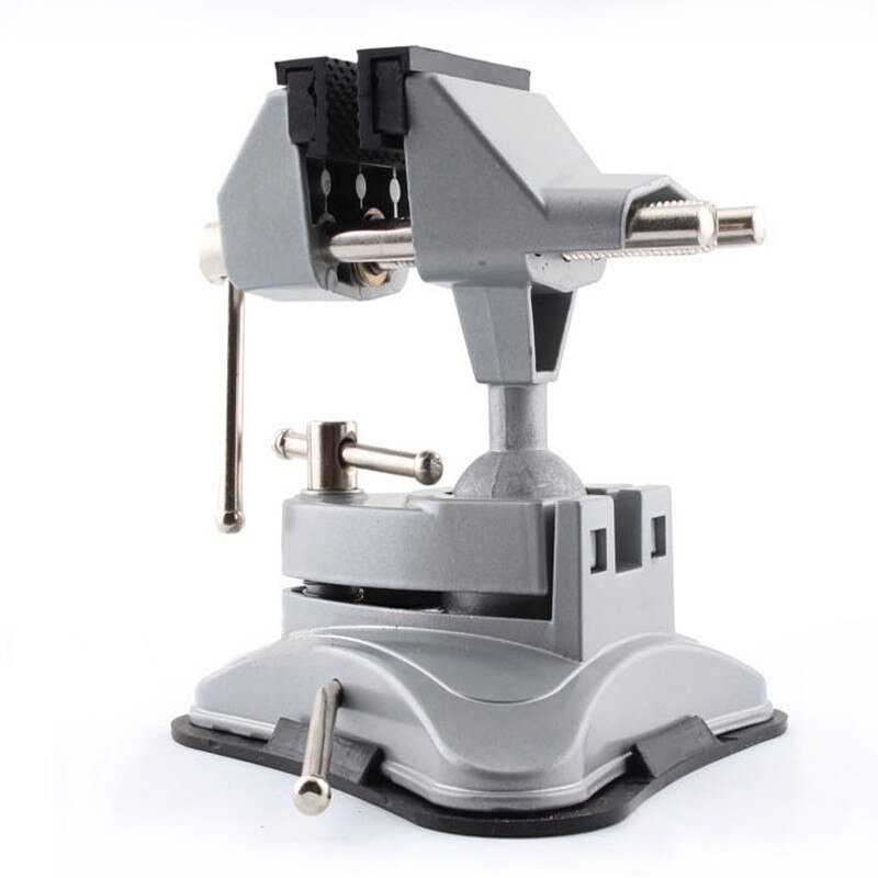 Small Vise Aluminum Table Vise RH-003 Upscale Movable Table Vise Can Be Rotated 360 Degrees Mini Upscale Vise