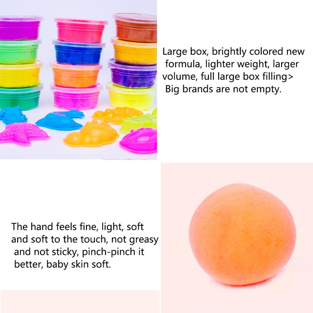 12/24/36 Colors Air Dry Clay Super Light safe no-smell DIY Clay for Model Air Dry Clay Fun Art DIY Crafts for Kids