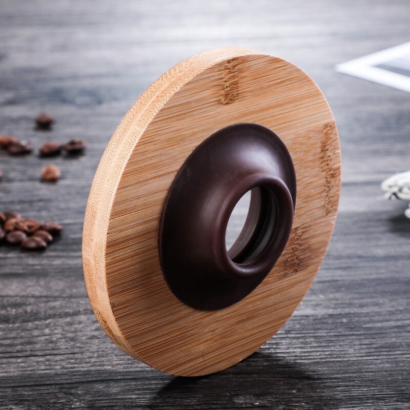 V60 Hand Coffee Pot Wooden Coffee Maker Style Coffee Set Coffee Dripper and Pot Set for Coffee Filter Reusable Coffee Filters