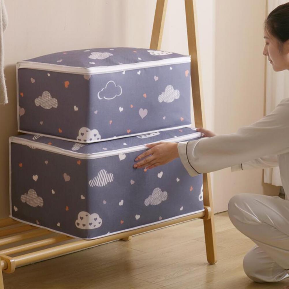 Quilt Storage Bag Foldable Clothes Organizer Waterproof Closet Organizer Pillow Blanket Quilt Storage Box organizador armario