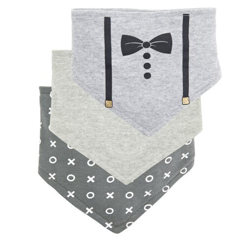 Baby slabbetjes 3 stuks handdoek bebe driehoek voeding boerendoek kraag sjaal waterdicht schort cartoon handdoek: Ps8058