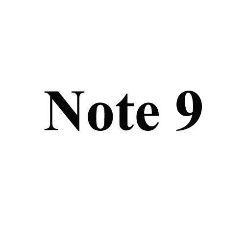 5 uds pegatina para Samsung S10 Lite S9 S8 Plus Galaxy Note 9 Note 8 película protectora trasera Anti-huella digital mate fibra de carbono piel: Note 9