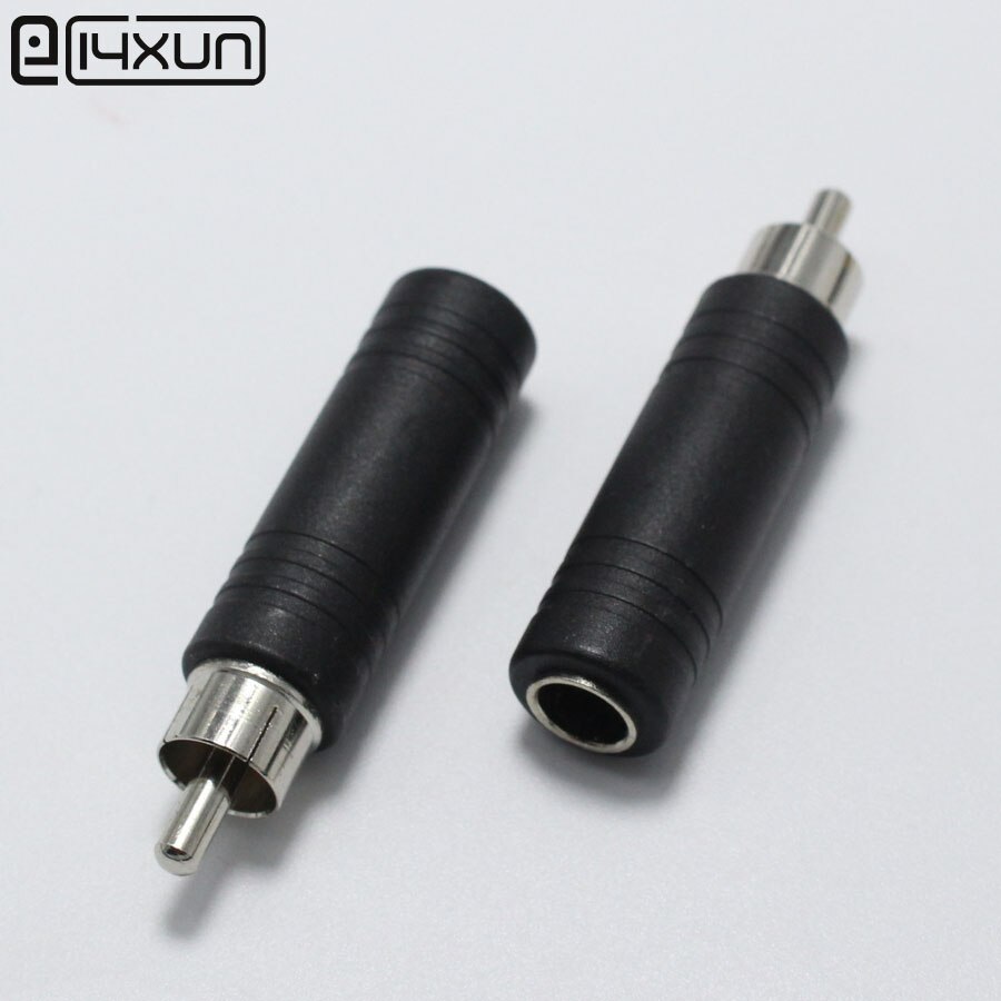 1 sztuk 6.5mm żeńskie gniazdo audio robić RCA wtyk męnarty 6.5 robić wtyczka RCA adapter gniazda Jacek złącze robić robić mikrofonu