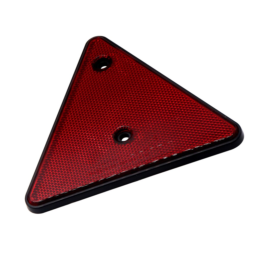 Triangle Warning Reflector Alerts Safety Plate Rear Light Trailer Fire Truck Car Light Reflector for Trailer Truck Bus
