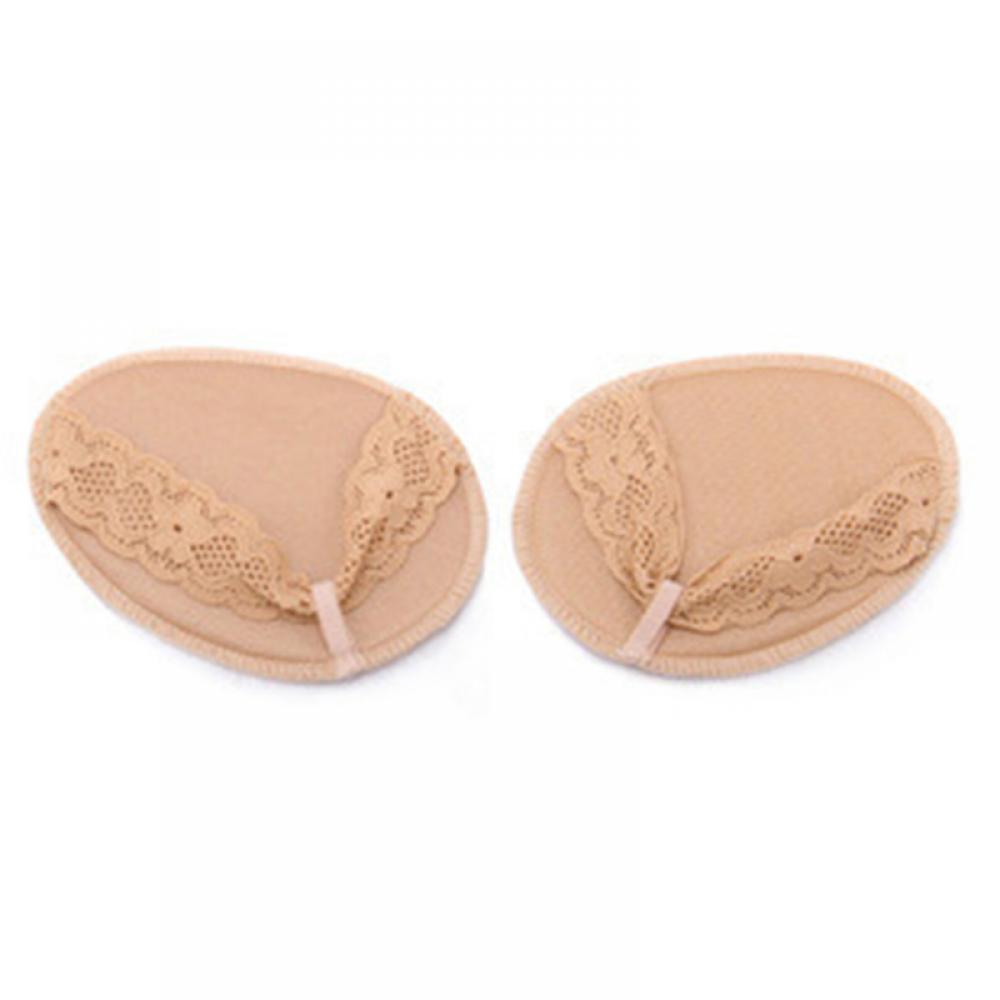 1 par Mulheres aliviar a dor Do Pé Palmilhas Gel Respirável Pads Almofada Metatarsal Dolorido Apoio Do Antepé: C-Nude