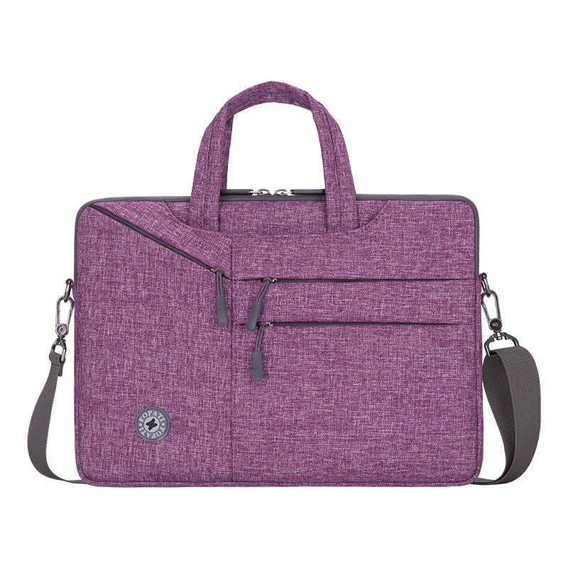 Kissyenia-funda impermeable para Macbook, 13, 14 y 15 pulgadas, funda de portátil, maletín de viaje de negocios para ordenador, bolso de hombro de vuelo KS1196: Purple-13inch