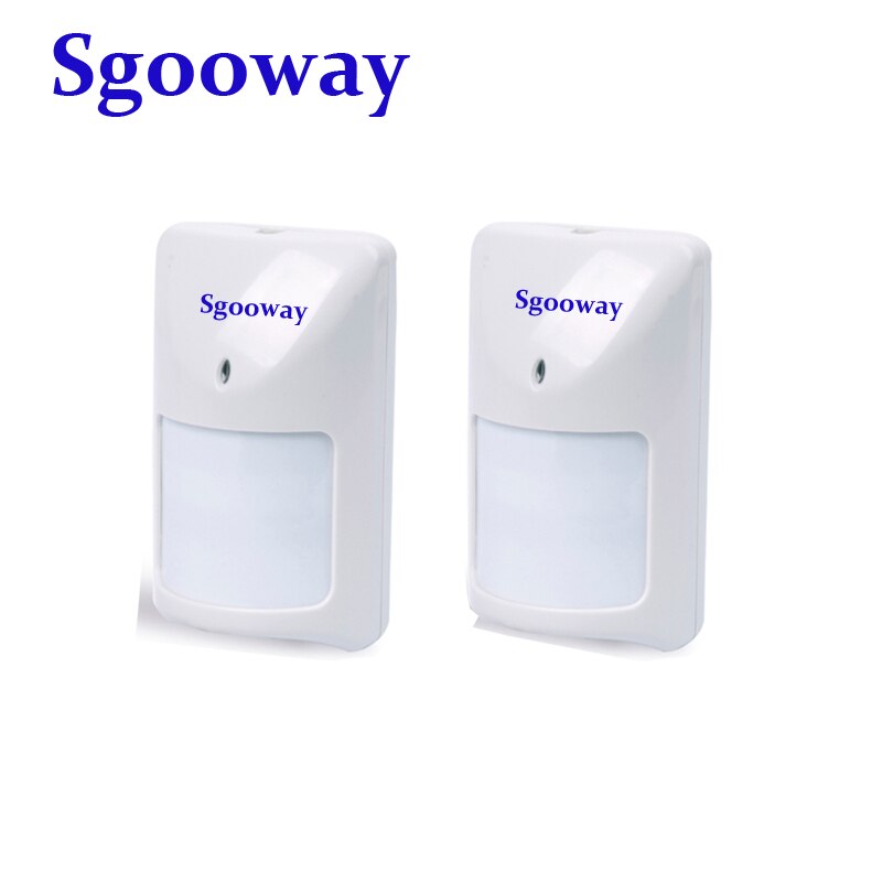 Sgooway Wired PIR sensor Wired motion detector infrarood sensor voor huis alarm: B 2PCS PIR sensor