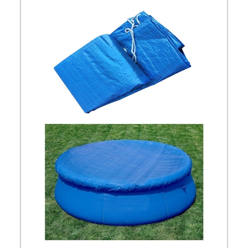457Cm/15ft Diameter Ronde Easy Set Zwembad Cover Voor Frame Zwembaden Opblaasbare Zwemmen Snelle Set Zwembad