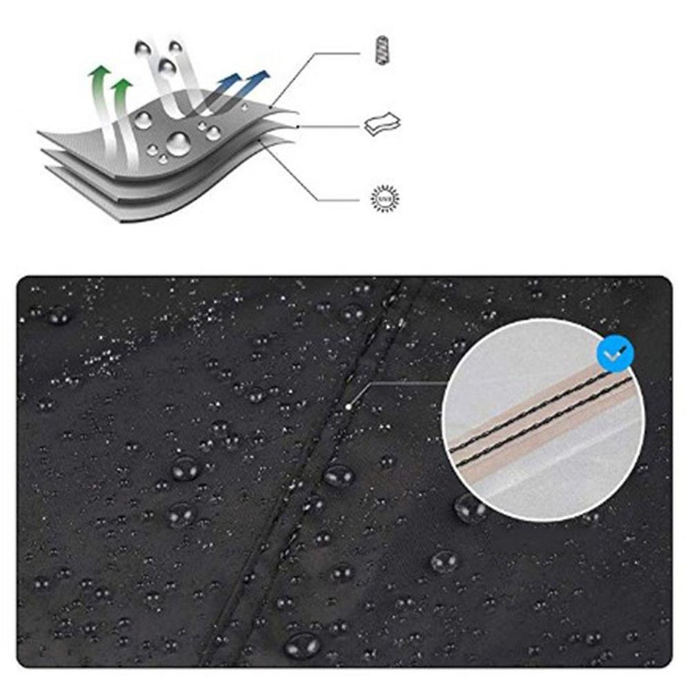WTAXBH M L XL 2XL 3XL 4XL Motorhoes Universele Outdoor Uv Protector All Season Waterdichte Fiets Regen Stofdicht Motor Scooter Cover Motorhoes (Kleur: 1, Maat: L Voor 181 200cm