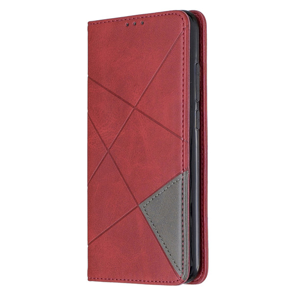 Funda 3D aleta de cuero magnético para Xiaomi Redmi Note 8 funda Retro cartera tarjetero soporte libro cubierta para Xiaomi Redmi note 8 pro: for Redmi Note 8 Pro / Red / Only Case