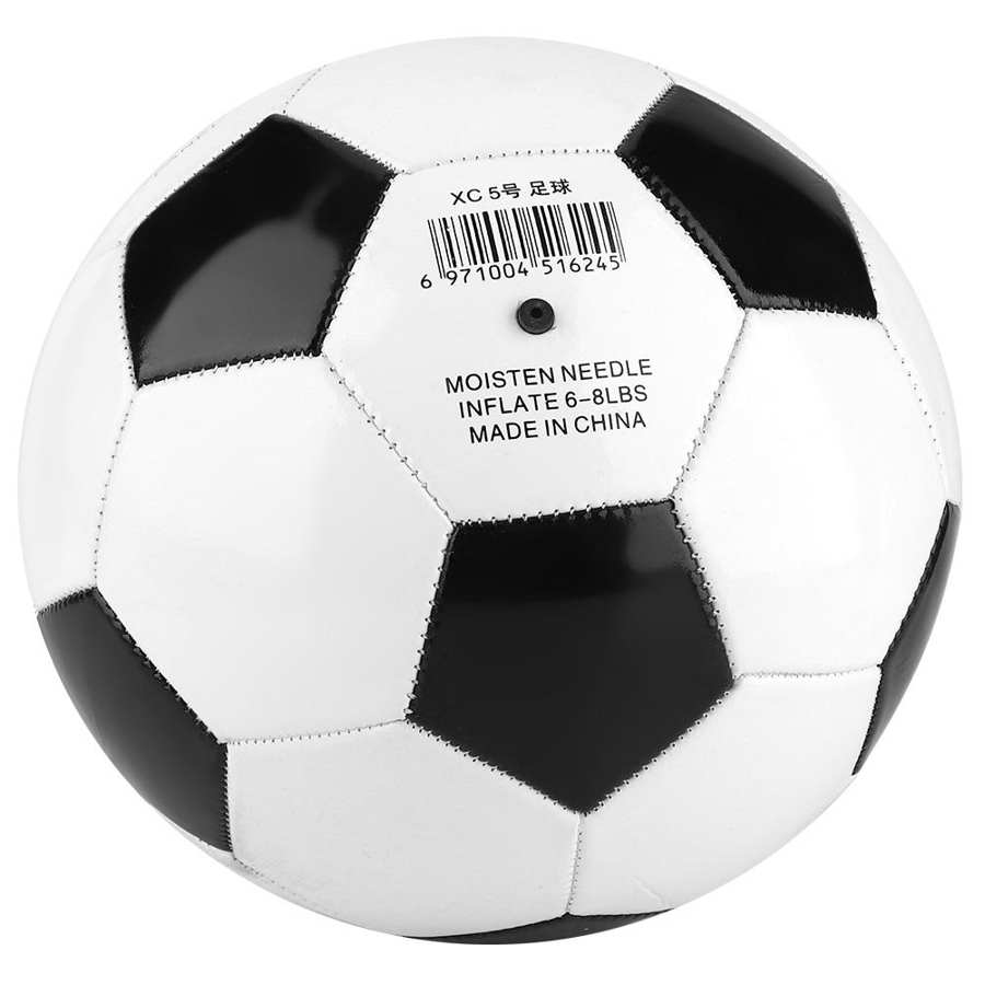 Outdoor Size 5 Football Black White Football Soccer Balls Student Team Soccer Ball Training Children Match PU Team Sports