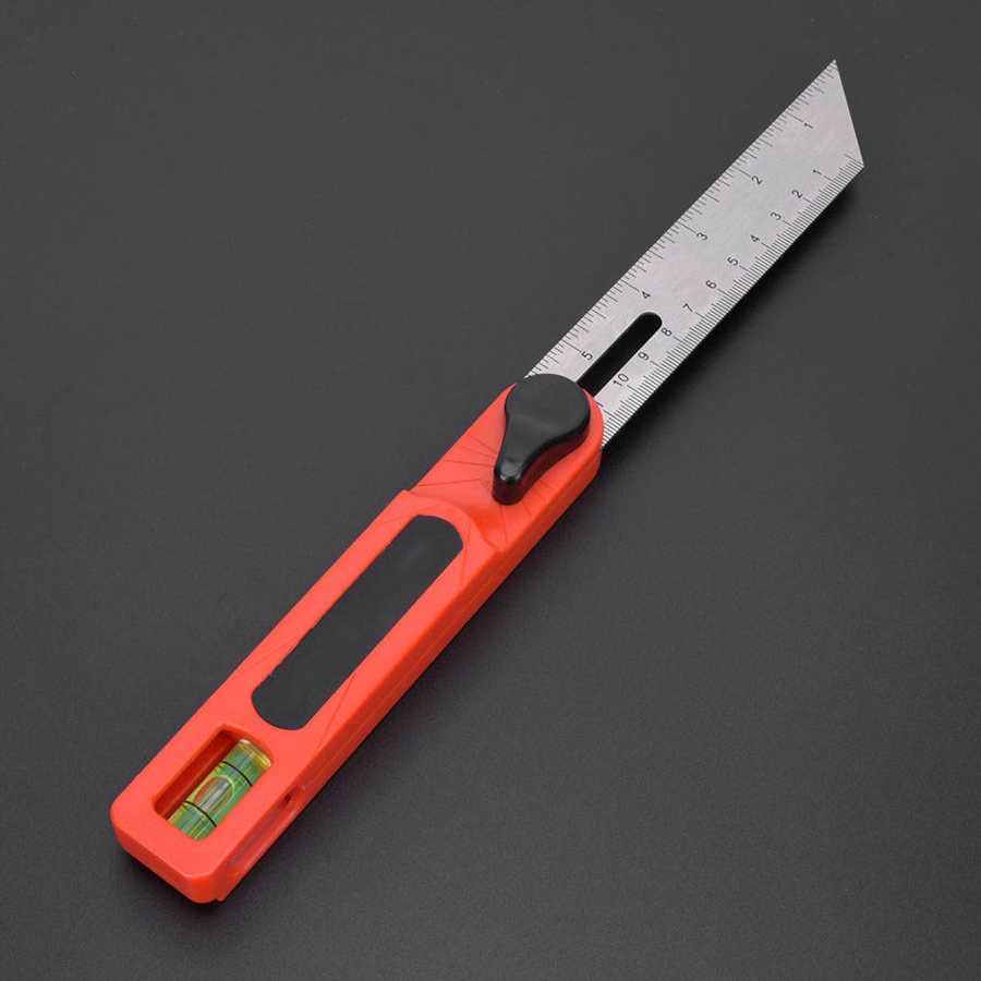 1pcs 5mm T Type Adjustable Sliding Bevel Angle Wood Gauge Carpenter General Tool