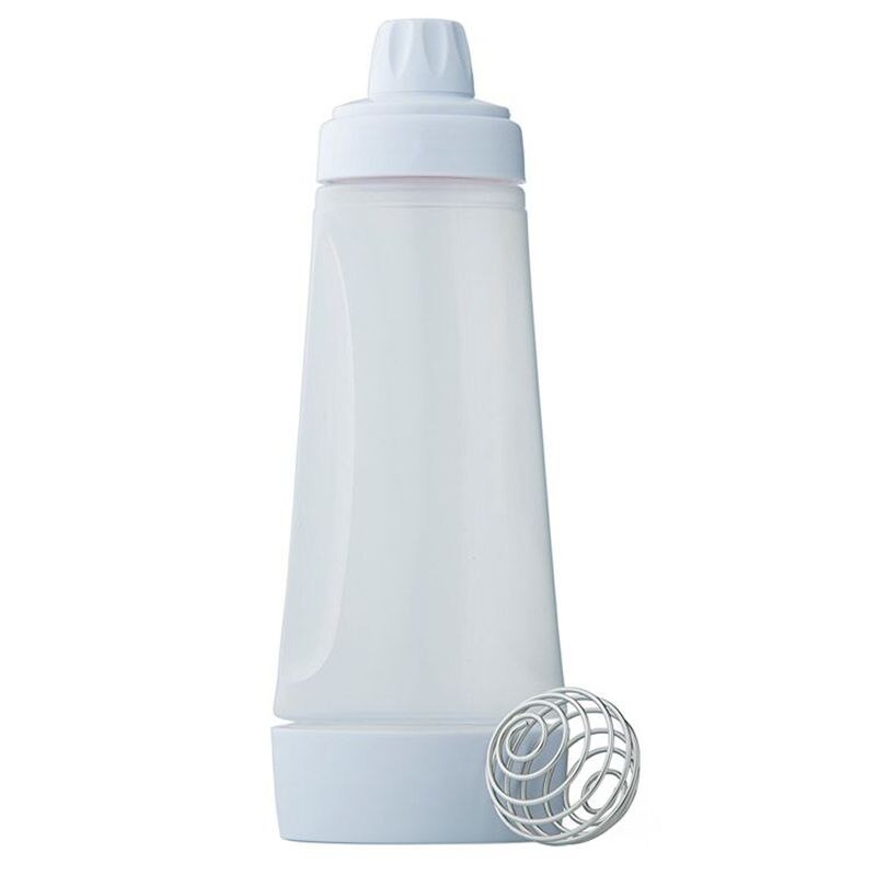 Smet mixer 1000 ml pp flaska pannkakssmet pannkaksmixer kapslar dispenser med mixer bolltråd smet dispenser dessert: Default Title