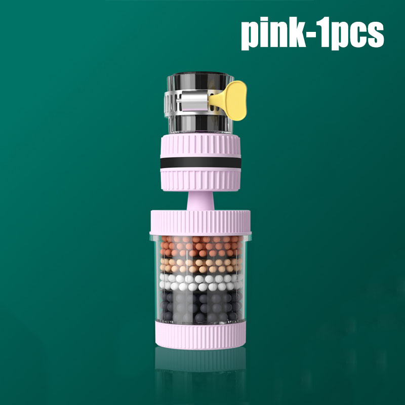 1/2 stuks waterkraanfilter huishoudelijke keuken thuis kraan mini kraanwater schoon luchtreiniger filter filtratie cartridge koolstoffilter: Oranje