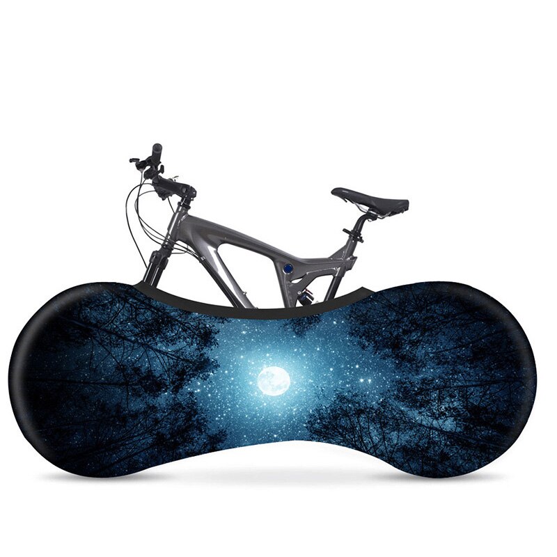 Hssee moon-serien cykeldæksel elastisk mælkesilke indendørs cykeldæk støvdæksel cykeltilbehør: 3