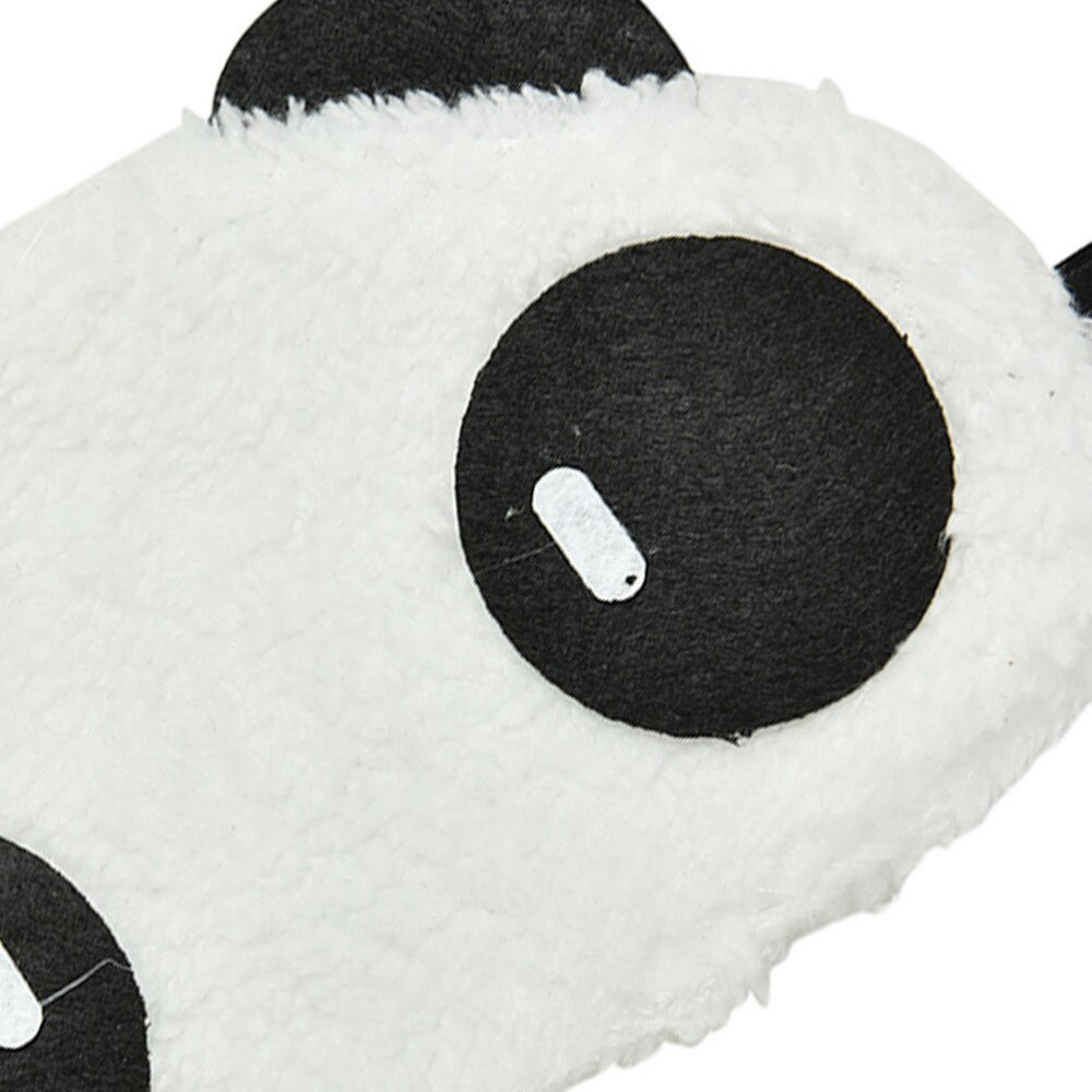Lovely Cute Panda Sleeping Eye Mask Nap Cartoon Eye Shade Sleep Mask Bandage On Eyes For Sleeping