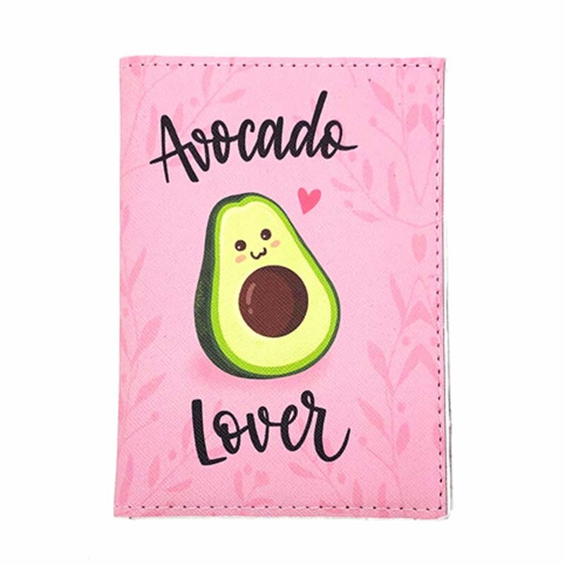 Leuke Avocado Passport Covers Holder Vrouwen Mannen Zakelijke Pu Lederen Id Bankkaart Opslag Wallet Purse Case Reizen Accessoires: 4