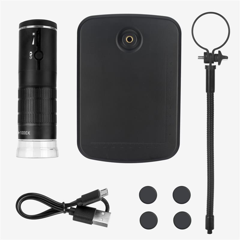 1000X Digitale Microscoop Hd 1080P Led Usb Wifi Microscoop Mobiele Telefoon Microscoop Camera Voor Smartphone Pcb Inspectie Gereedschap